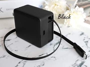 巻取り式USB Type-Cケーブル内蔵の67W充電器