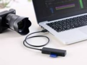 コンパクトフラッシュの読み書きが可能なUSBカードリーダー　SD／microSDメモリーカードにも対応