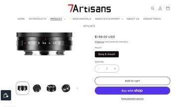 7Artisans、金属鏡筒の薄型AFレンズを海外発表　厚さ約3cmの「AF 18mm F2 APS-C」