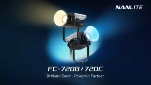 ついに750Wへ…NANLITEのLEDライト「FC-720」　サイズ感は変わらず　フルカラーとバイカラーの2ライン