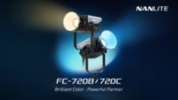 ついに750Wへ…NANLITEのLEDライト「FC-720」　サイズ感は変わらず　フルカラーとバイカラーの2ライン