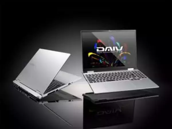 クリエイター向けPC「DAIV」に約1.53kgの15.3型ノート　RTX 50シリーズや有機ELパネルなどを採用