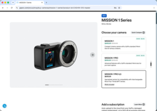 海外でマイクロフォーサーズマウント採用の「GoPro MISSION 1 PRO ILS」が発売　iOS対応の無料モニターアプリも