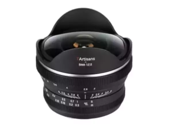 APS-C用の対角魚眼レンズ「7Artisans 6mm F2 FISH-EYE II ED」