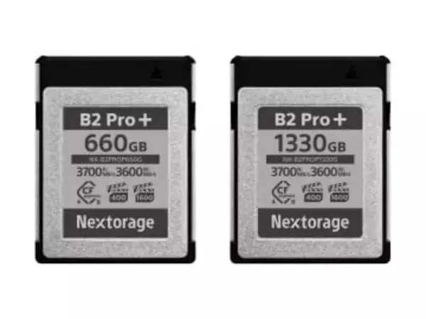 NextorageからVPG1600/VPG400両対応のCFexpress Type B「NX-B2PRO+シリーズ」