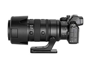 「NIKKOR Z 70-200mm f/2.8 II」用のLeofoto製プレート　安定感の向上に加え、持ち歩きのしやすさにも