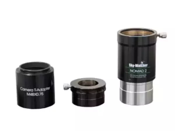 Sky-Watcherから2倍・4倍のバローレンズ「NOMAD」　レンズ交換式カメラへの取り付けも可能