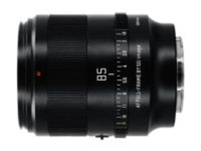 フルサイズ対応の中望遠単焦点レンズ「SG-image AF 85mm F1.8 STM」　金属外装で絞りリングも