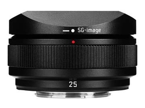 約130gの交換レンズ「AF 25mm F1.8」にマイクロフォーサーズ用が追加