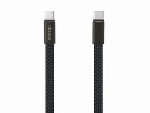 フラットタイプで240W出力のUSB Type-Cケーブル