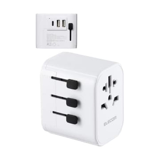 本日のお買い得商品 分解・組み立ての必要なし！USB充電器にもなる海外変換プラグ