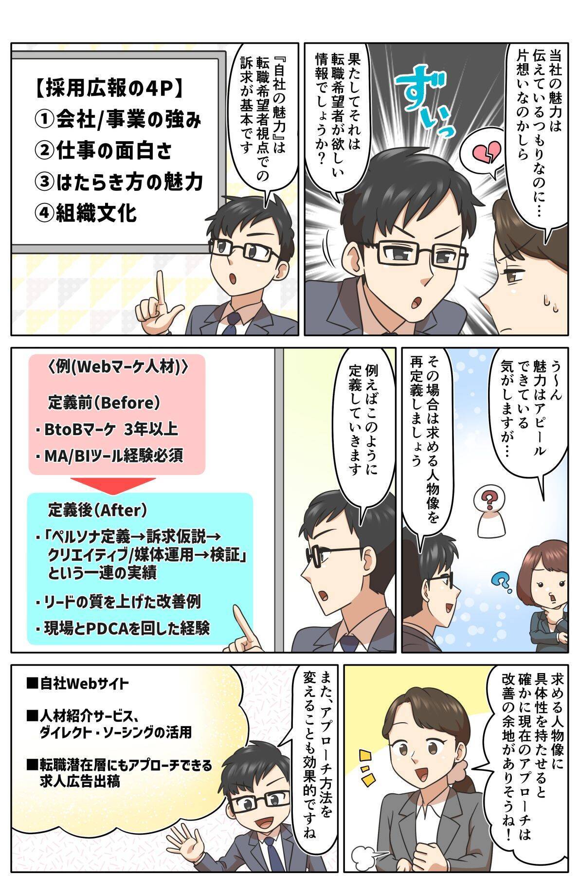 【マンガから学ぶ】応募が集まらない・面接に進まない・入社承諾されない…あるある採用課題と解決法 -第17話-