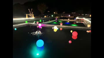 “恋人の聖地”松山城・二之丸「光の庭園」今年も１１月１４日スタート　紅葉や水面をライトアップ【愛媛】