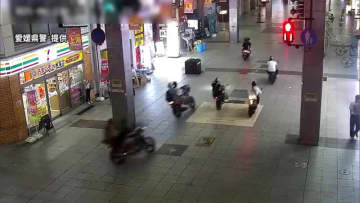 歩行者専用の大街道商店街も…松山をバイク７台で“信号無視や蛇行”集団暴走　少年１０人逮捕【愛媛】