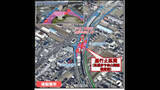 「松山外環状道路で県道２２号またぐ橋梁設置工事へ　２月上旬に夜間工事　交差部が通行止めに【愛媛】」の画像1