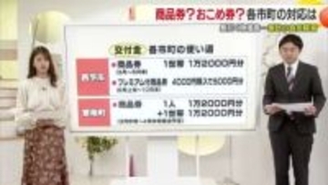 松山市はプレミアム付き商品券　愛媛の市と町の物価高対策は？１０自治体が「検討中」【愛媛】