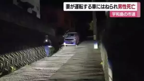 「夫を車でひいてしまった」妻運転の車にはねられ男性が死亡　宇和島市の市道【愛媛】