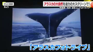 アラスカに魅せられ３０年　写真家・松本紀生さんが地元・松山でフォトライブ　親子連れら感動【愛媛】