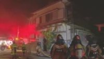 今治で住宅火災　一人暮らしの７０代男性が顔に軽いヤケド「ナイロン袋が燃えている」と通報【愛媛】