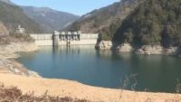 降水量は平年の３割　四国中央・銅山川３ダムの貯水率約５２％　２４日から工業用水２５％カットへ【愛媛】