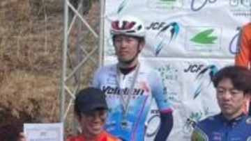 今季チームとして初の表彰台「ヴェロリアン松山」吉田選手３位　３人が全日本選手権出場権獲得【愛媛】