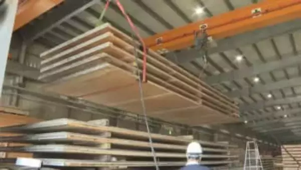 「おかえり」万博シンボル・大屋根リングの木製パネル　西条の製造企業に戻る　全国植樹祭で再利用【愛媛】