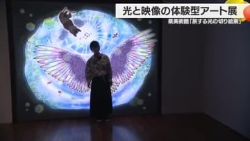 光と映像の融合体験「旅する光の切り絵展」松山で１１月１日に開幕　作品づくりきっかけは愛媛の旅【愛媛】