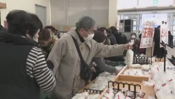 「のんびり過ごしてゆっくり休めたら」大みそかの太陽市にぎわう・松山市【愛媛】