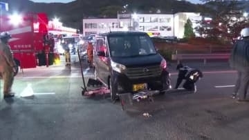 宇和島市の国道で軽乗用車と自転車が衝突　自転車に乗っていた女性が意識不明の重体【愛媛】
