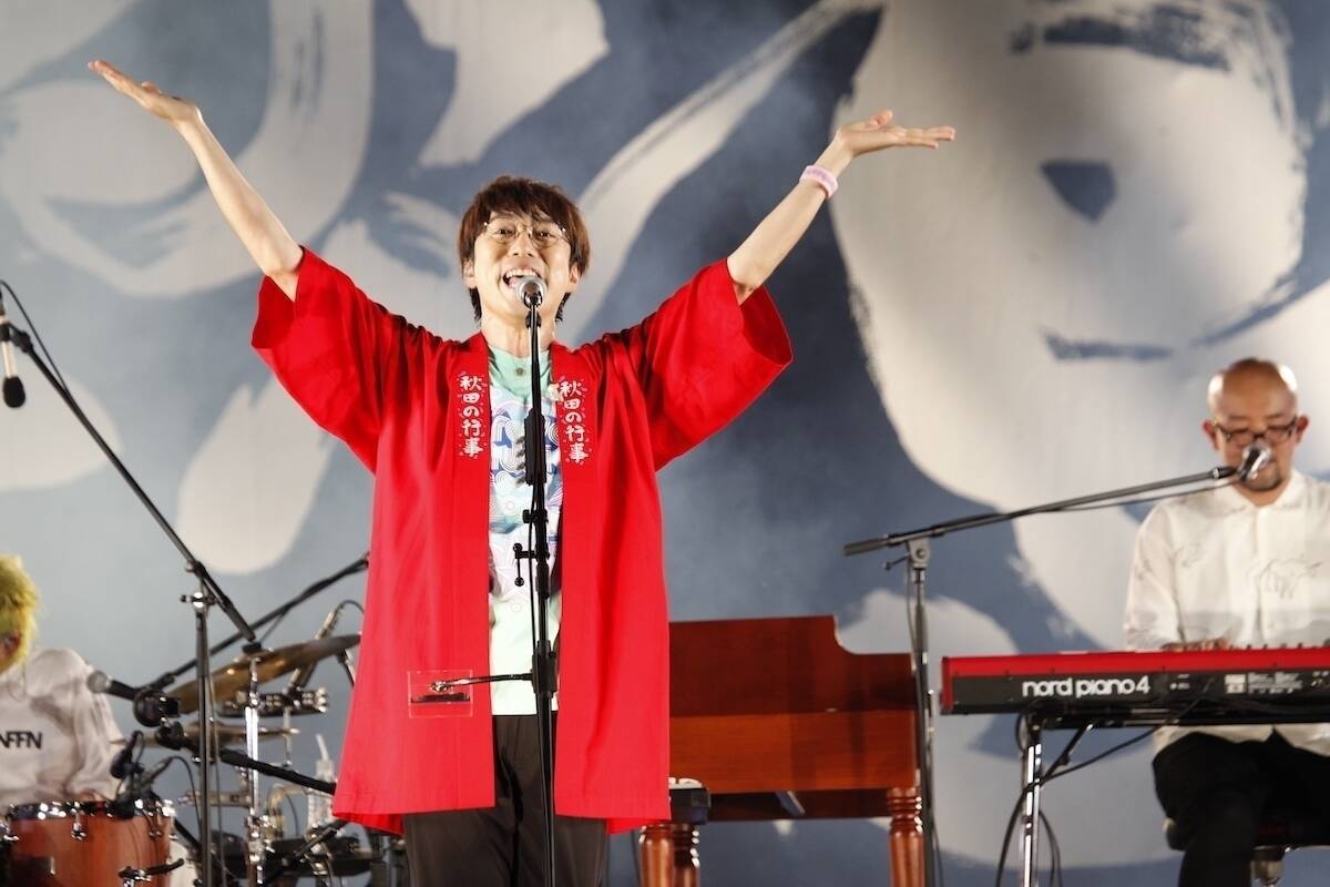 高橋優、故郷・秋田への愛が爆発した3年ぶり『秋田CARAVAN MUSIC FES』