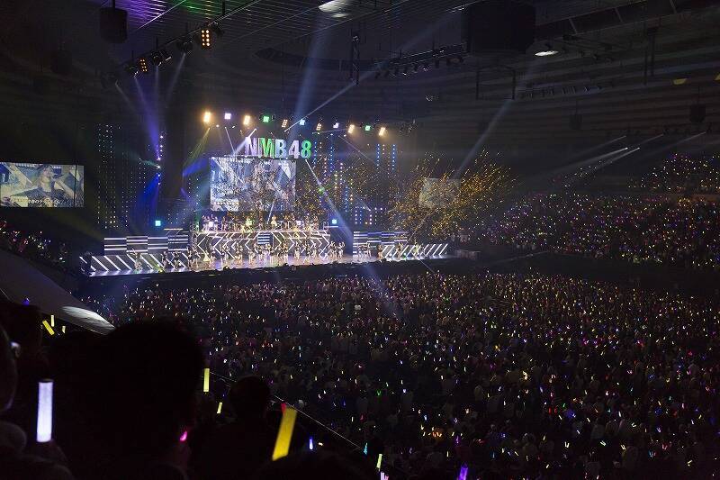 Nmb48 未来へ 大阪城ホール公演で新曲デイリー1位の報告と山本彩の卒業公演日程を発表 エキサイトニュース 4 4