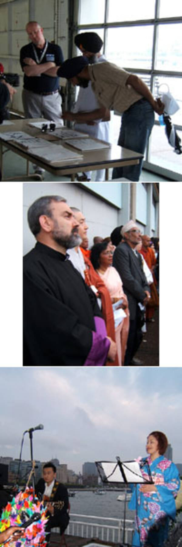 9・11テロ犠牲者追悼「灯籠流し」に参加してきた