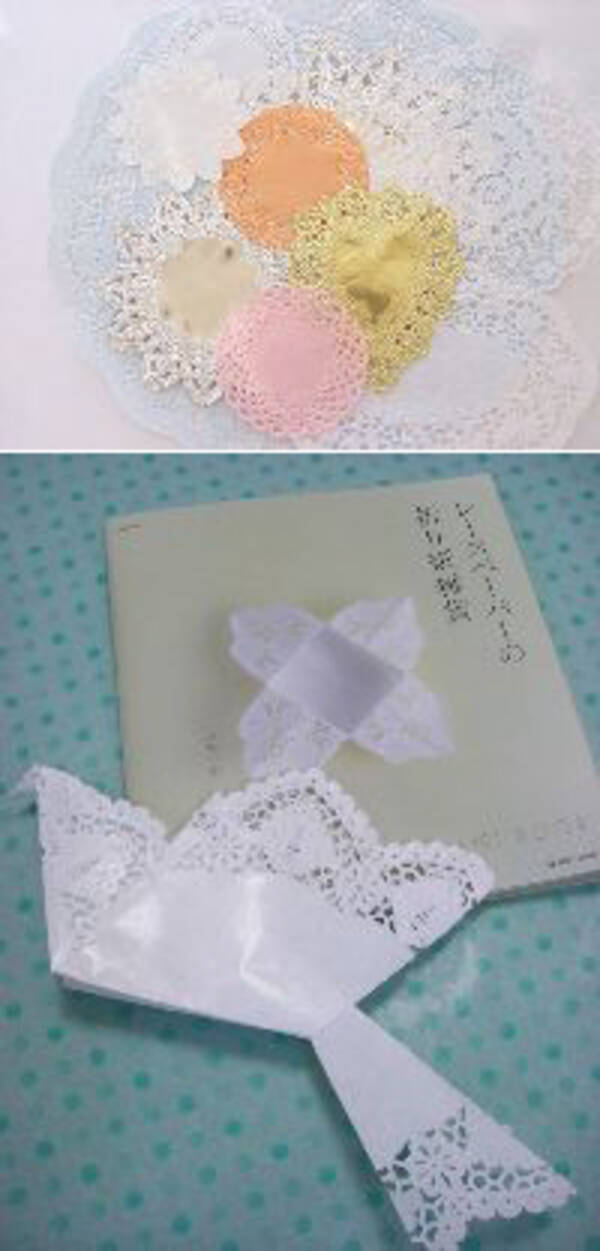 乙女心をくすぐる、レースペーパーの世界