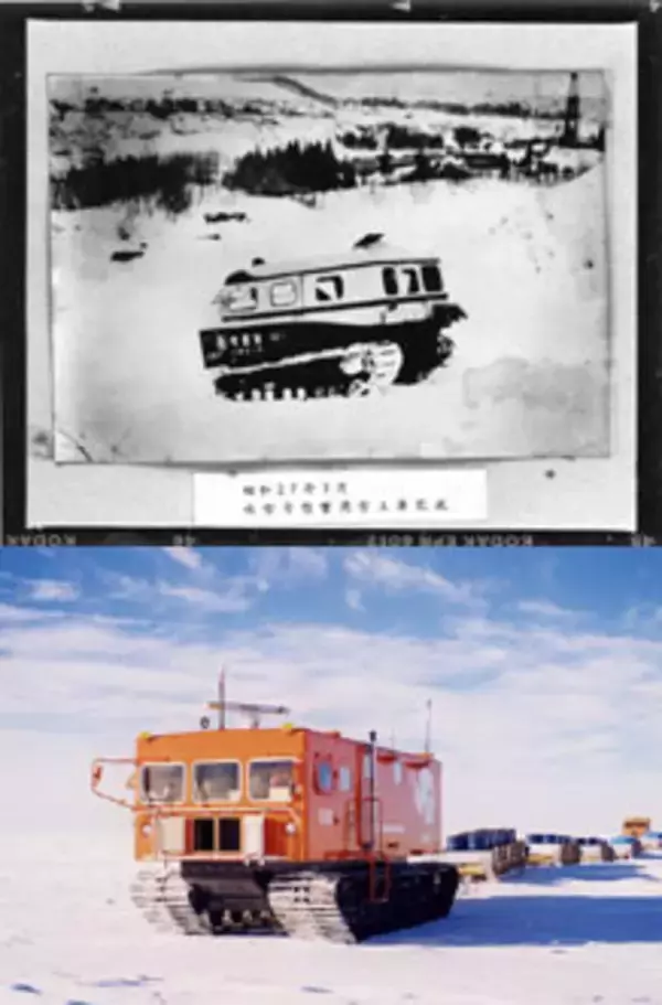 日本唯一の雪上車、誕生のヒントに戦車