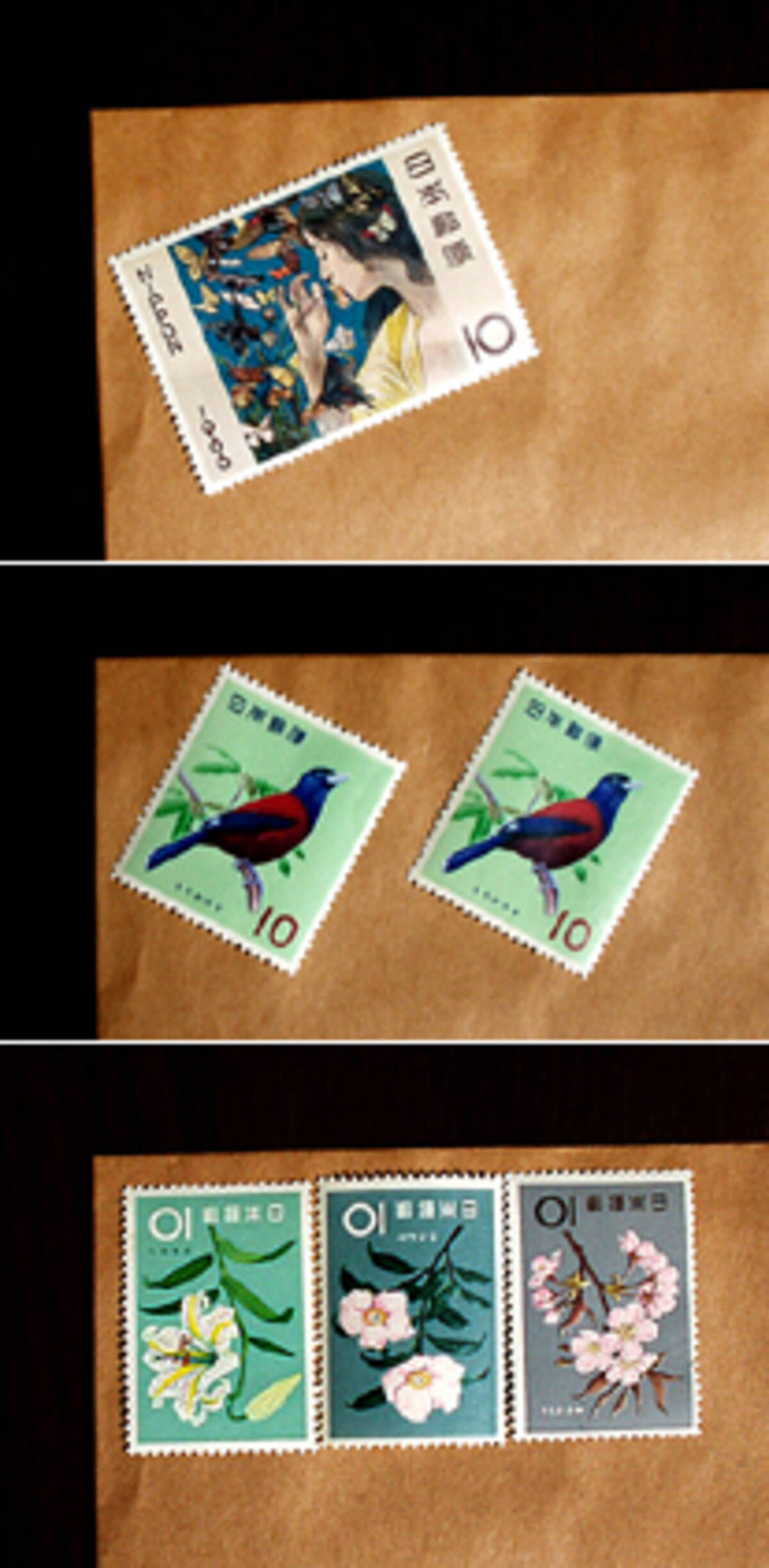 中国では切手の貼り方でメッセージを伝える 07年8月28日 エキサイトニュース