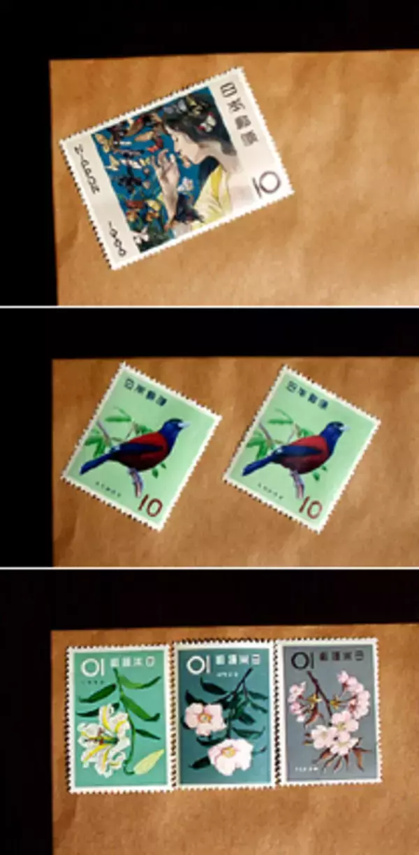 中国では切手の貼り方でメッセージを伝える!?