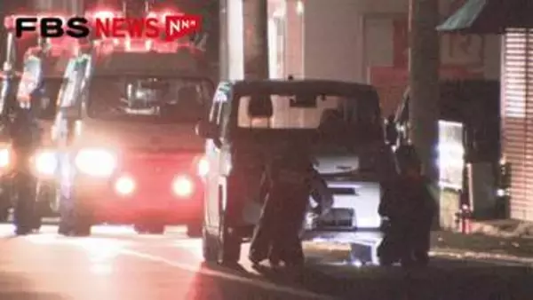 深夜の県道で車にはねられ女性死亡　ゴミ出しをしていたか　福岡