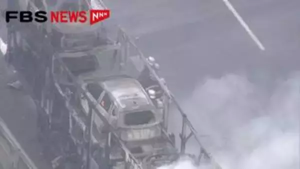 【速報】九州道で車両火災　古賀～八幡で通行止め　福岡