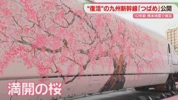 復活した「つばめ」で「お花見」　夜はライトアップも　博多駅