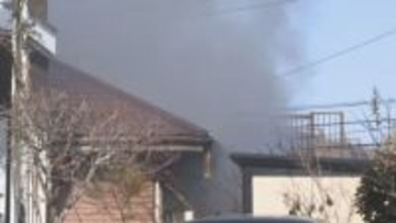 【速報】「煙があって逃げられない」住宅火災　福岡・宇美町ひばりが丘