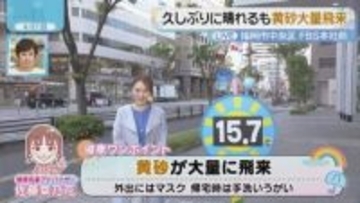 佐藤菜乃花気象予報士のお天気情報　バリはやッ!　4月21日
