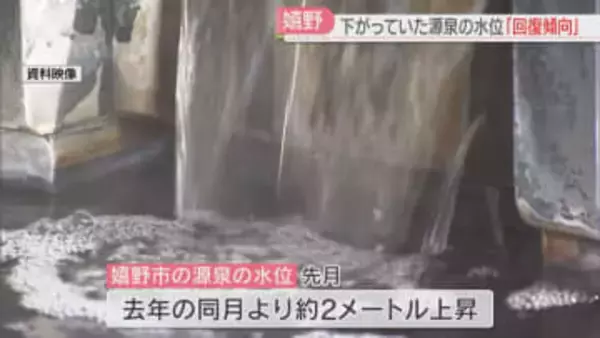 【嬉野温泉】「源泉の水位は回復傾向」1年前より2メートル上昇　くみ上げ量のルールを策定へ　佐賀