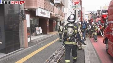 【速報】「爆発音が」電柱付近から煙　福岡市中央区高砂
