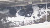 「【速報】大量の黒煙が上がる　現場は高架下か　福岡市東区」の画像1