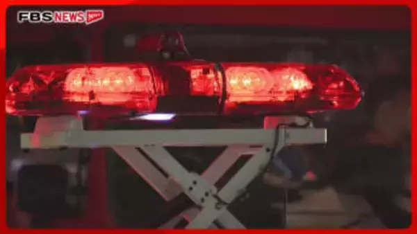 【交通情報】九州道下りの古賀IC出口が一時閉鎖　トラックが横転して積み荷が散乱　車線を塞ぐ