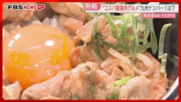 【決定】高速道路SA・PA「コスパ最強の肉グルメ」究極のお値打ち部門　九州ナンバー1は？