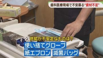 歯科医療の現場は今　仕入れ価格は高騰　【歯と口の健康週間】