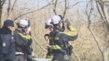 平尾台の「野焼き」燃え広がる　一夜明けて鎮火　県道が一時通行止め　北九州市