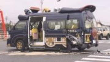 【続報】乗用車を運転の男性「よそ見をしていた」幼稚園バスに追突し12人ケガ　前方不注意が事故の原因か　福岡