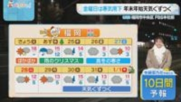 佐藤菜乃花気象予報士のお天気情報　バリはやッ!　12月23日